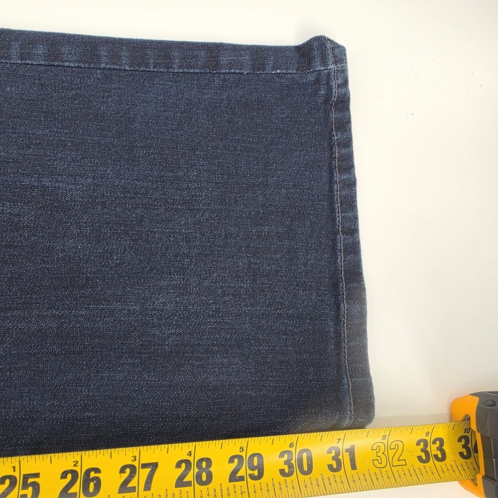 Banana Republic Slim Bootcut Jeans Dark Wash Denim Womens 32/14R Regular - Picture 5 of 7
